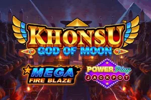 Mega Fire Blaze: Khonsu God of Moon PowerPlay Jackpot - CAMPSLOT138