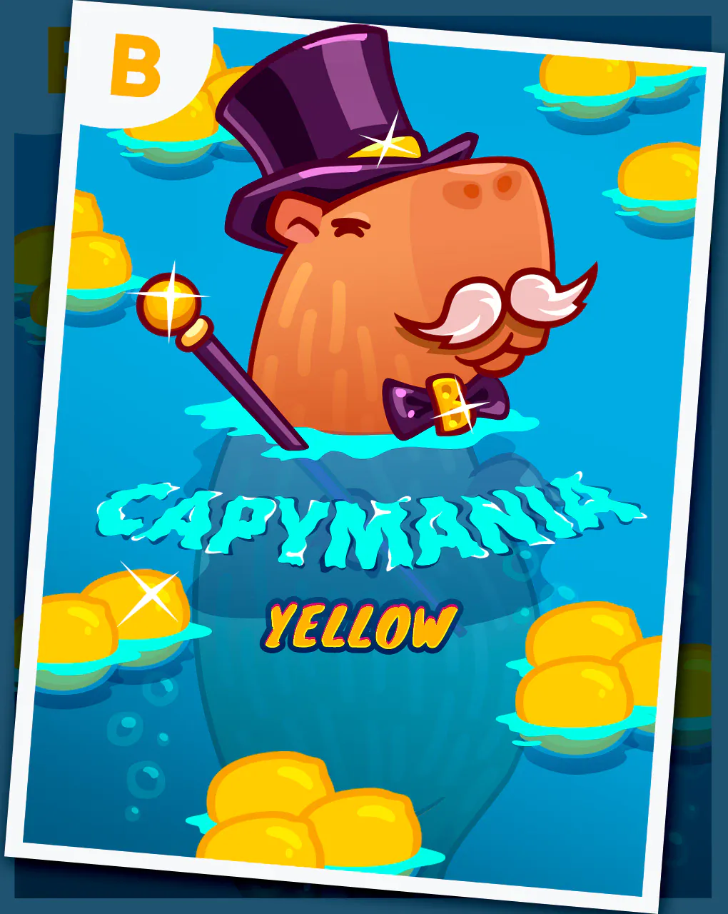Capymania Yellow - CAMPSLOT138