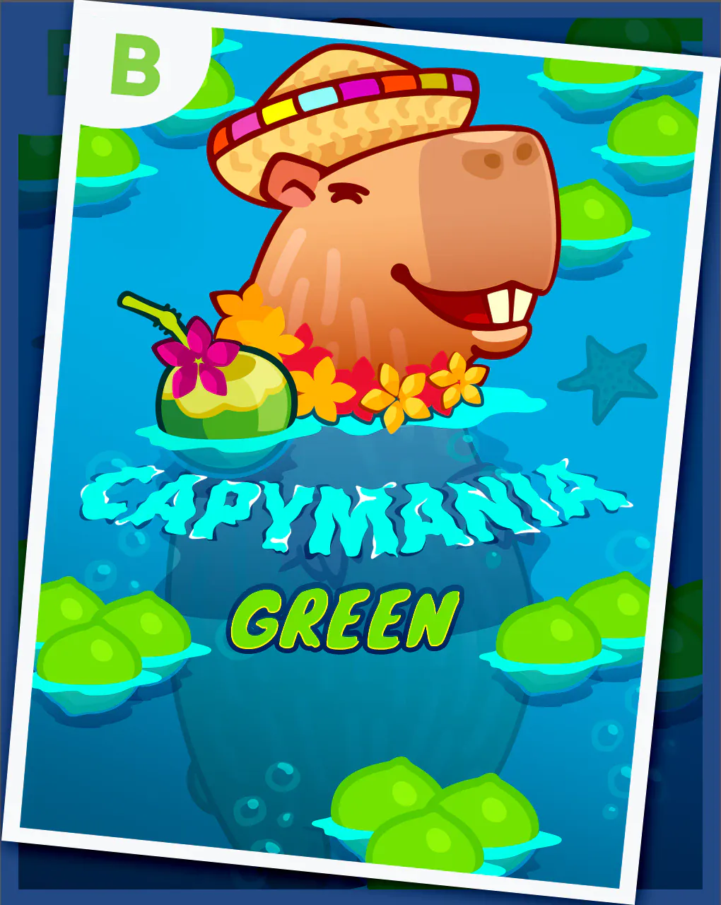 Capymania Green - CAMPSLOT138