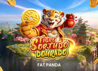 Tigre Sortudo Dourado - CAMPSLOT138