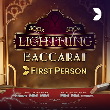 First Person Lightning Baccarat - CAMPSLOT138