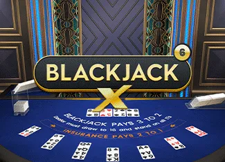 Blackjack X 6 - Azure - CAMPSLOT138